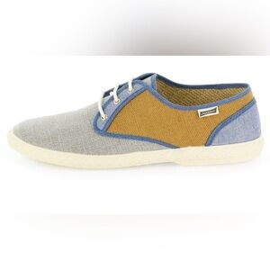 Maians | Mens Sisto Combi - Saffron White Vegan Leather Slip On Shoe Size 43